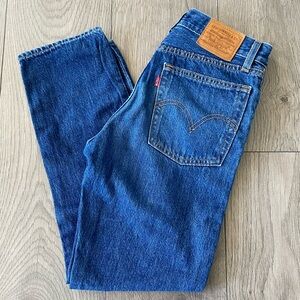 Levi's Blue Straight Leg Women's Jeans